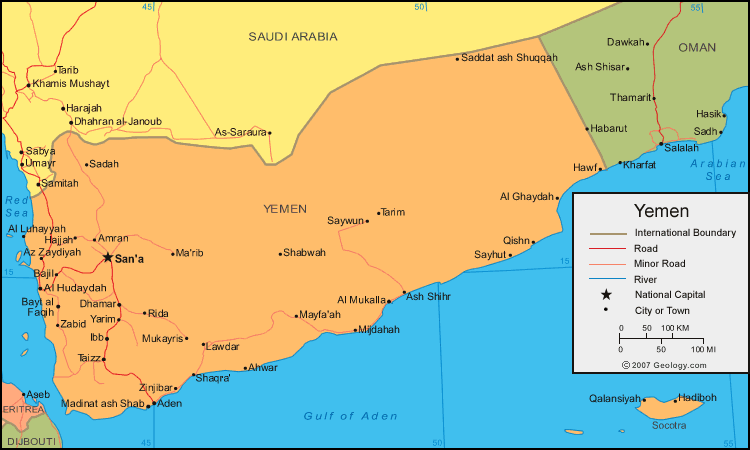 yemen-map