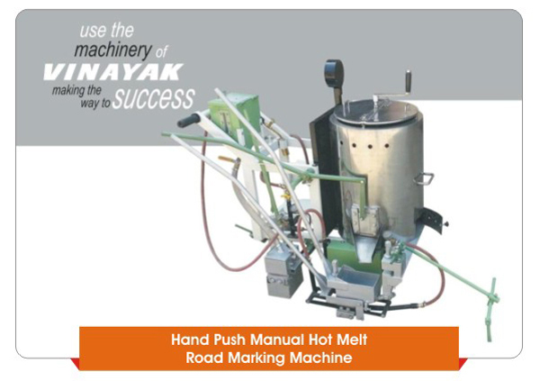 Hand Push Manual Hot Melt Road Marking Machine