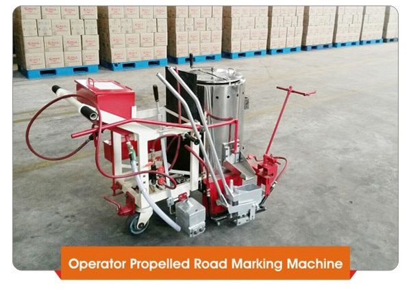 Operator Propelled Road Marking Machine