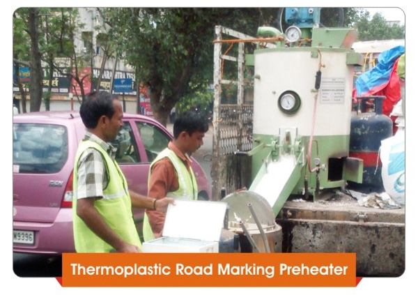 Thermoplastic Road Marking Preheater
