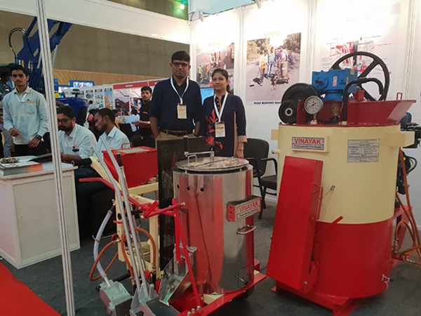 Exhibition Gallery- road line painting equipment India